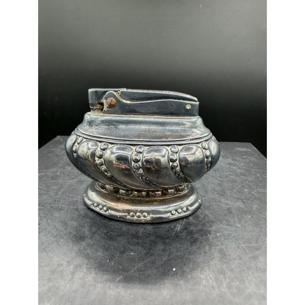 🔥 Vintage Ronson "Crown" Table Lighter – Untested – As‑Is ✨